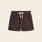 Bongusta gym short 'Naram' - Coffee