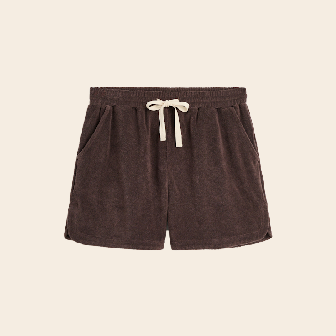 Bongusta gym short 'Naram' - Coffee
