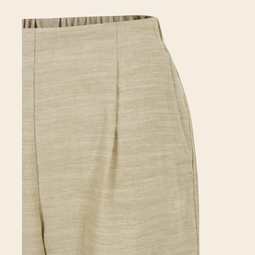 Esmé Studios broek 'Kaya' katoen - brownie melange