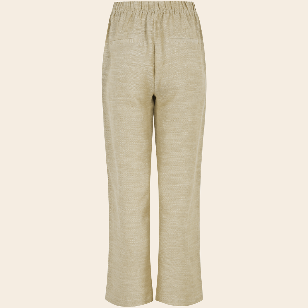 Esmé Studios broek 'Kaya' katoen - brownie melange