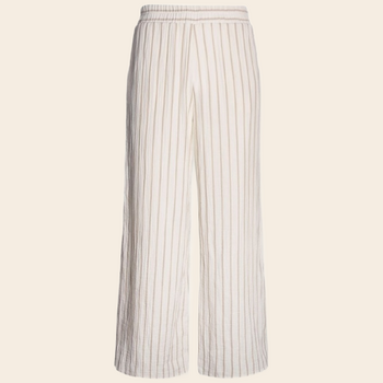 Alwero broek 'Bahamas' katoen - beige stripe