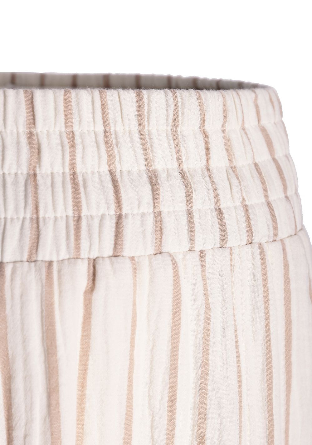 Alwero rok 'Serena' katoen - beige stripes