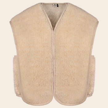 Alwero gilet 'Luise' wol - beige