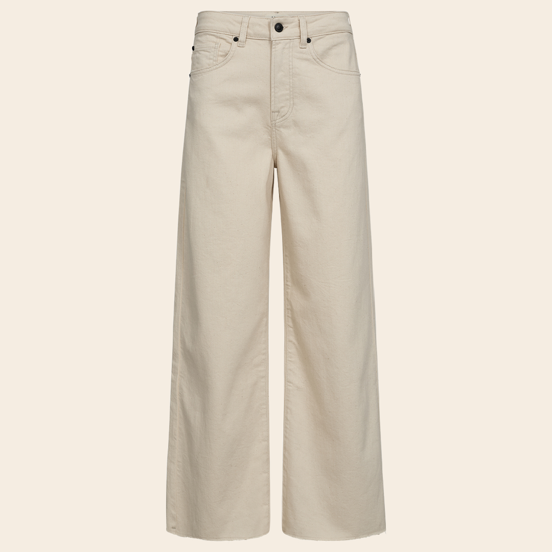 IVY Copenhagen cropped jeans 'Medina' katoen - ecru