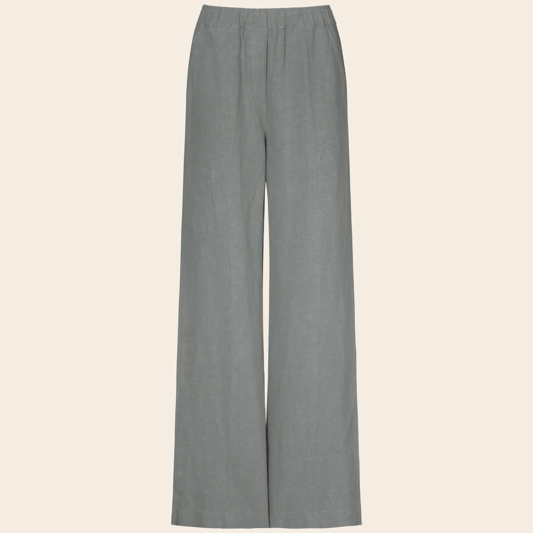 No Man's land broek tencel / linnen - sage