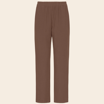 No Man's land broek tencel / linnen - tobacco
