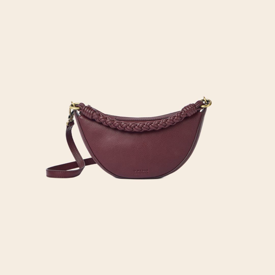 OMyBag tas 'Leo mini' - dark cherry