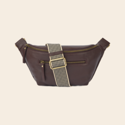 OMyBag tas 'Drew' Bum bag - chocolate