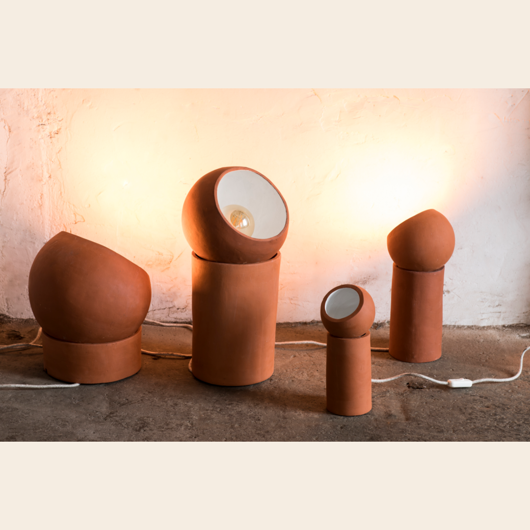 Serax lamp 'Terra' - terracotta