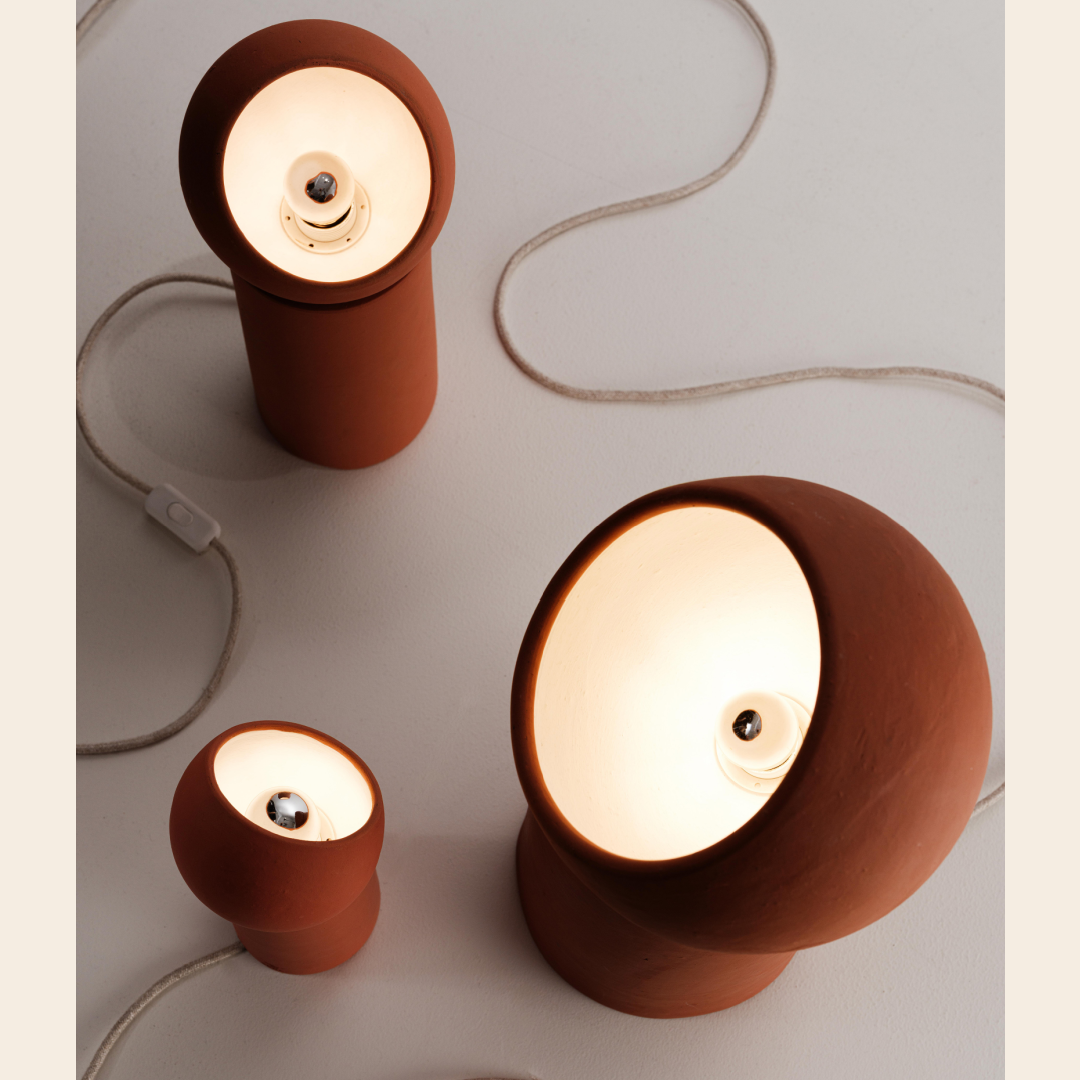 Serax lamp 'Terra' - terracotta