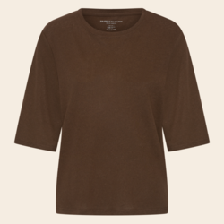 Majestic Filatures shirt linnen/katoen - tonka