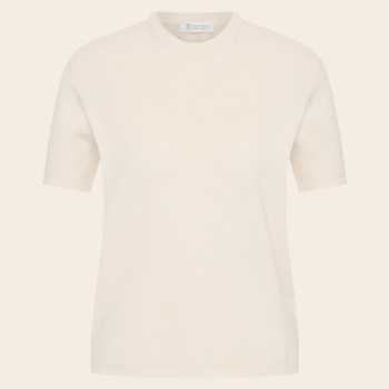 Rifo shirt 'Carlotta' knitted katoen - white burro