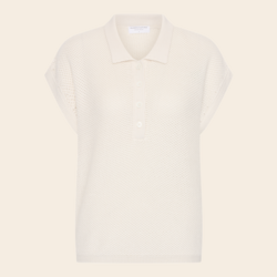Majestic Filatures polo cotton - milk
