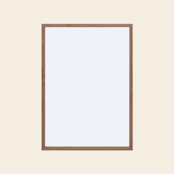 frame wengé - glas