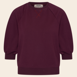 RE/BORN sweater 'Caliste' cotton - vino
