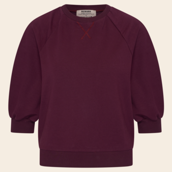 RE/BORN sweater 'Caliste' cotton - vino