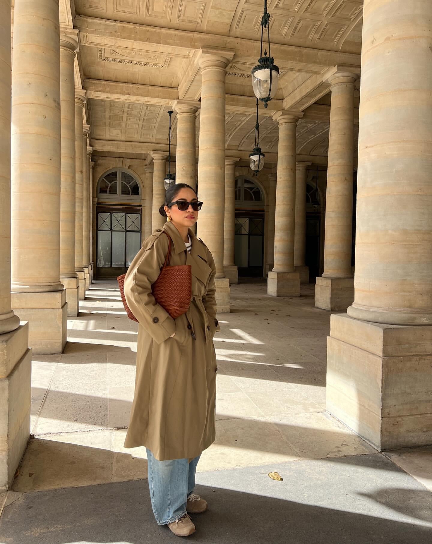 Sook stainable shopper 'Carmel' leer - caramel