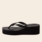 Sleepers slippers high platform - zwart