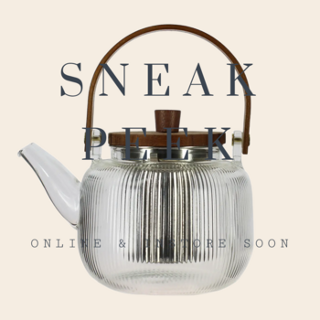 Ogo Living theepot 'Mugi' borosilicaatglas - 900ml