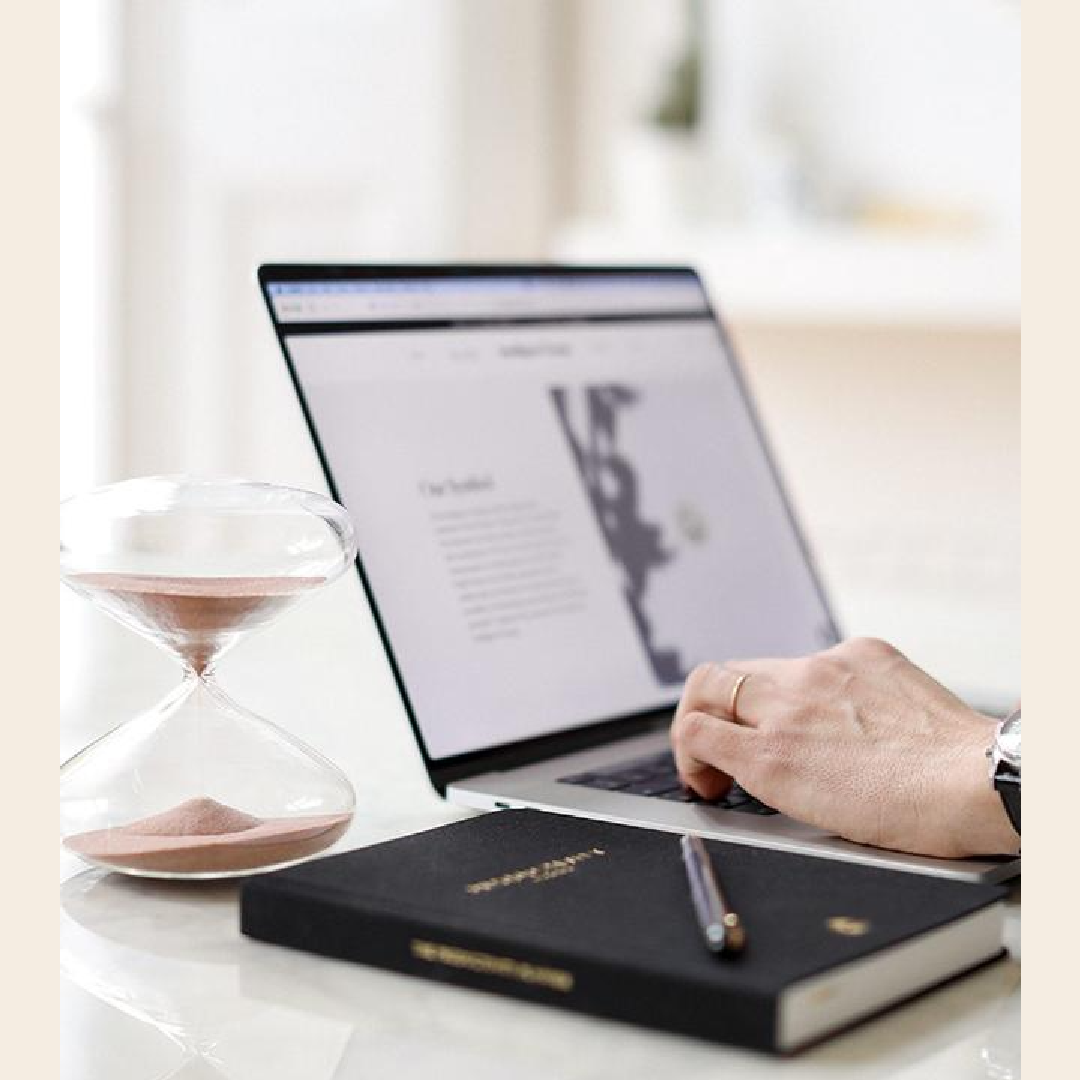 Intelligent Change 30 min. zandloper - glas