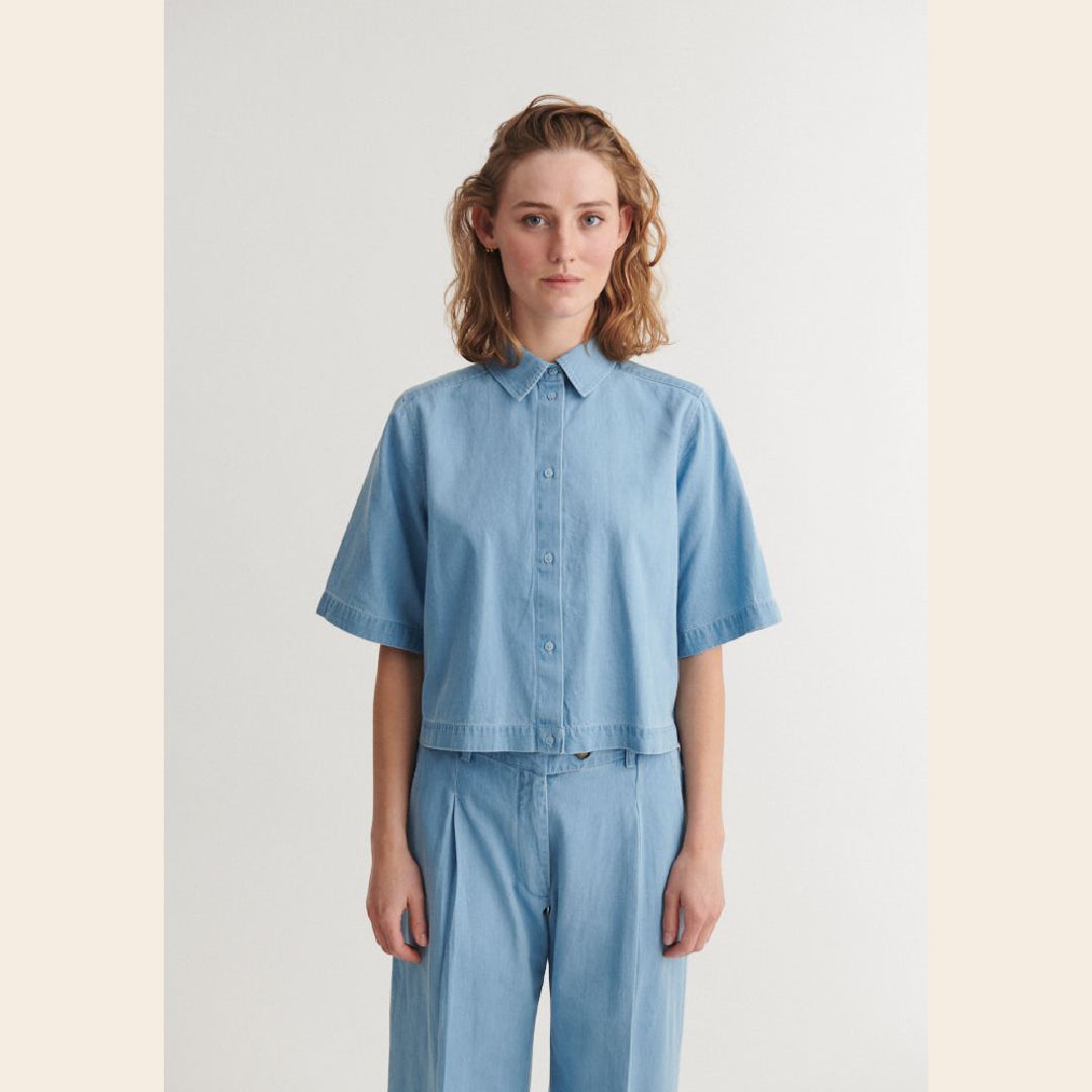 Basic Apparel blouse 'Cody' - katoen