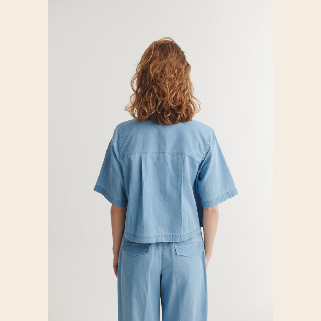 Basic Apparel blouse 'Cody' - katoen