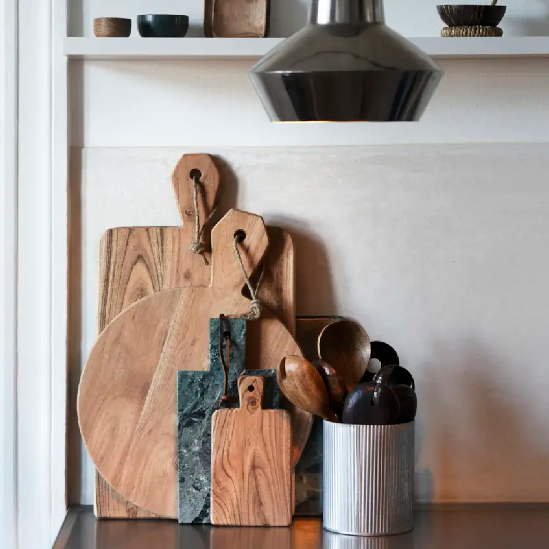 Madam Stoltz serveerplank 'Skärbräda' - acacia