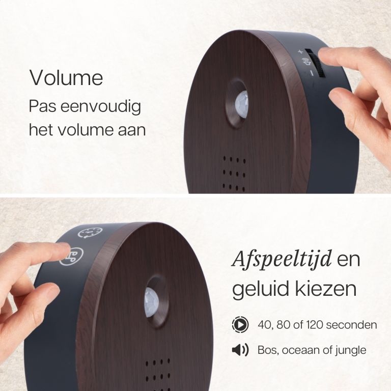 Melodiez natuurgeluidenbox -hout