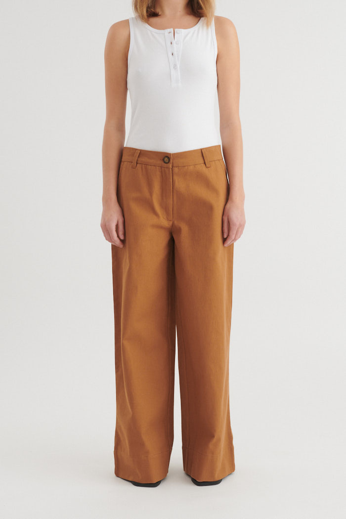 Basic Apparel barrel broek 'Lilla' - katoen