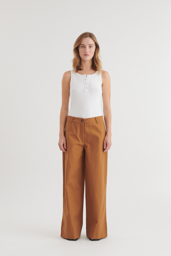 Basic Apparel barrel broek 'Lilla' - katoen