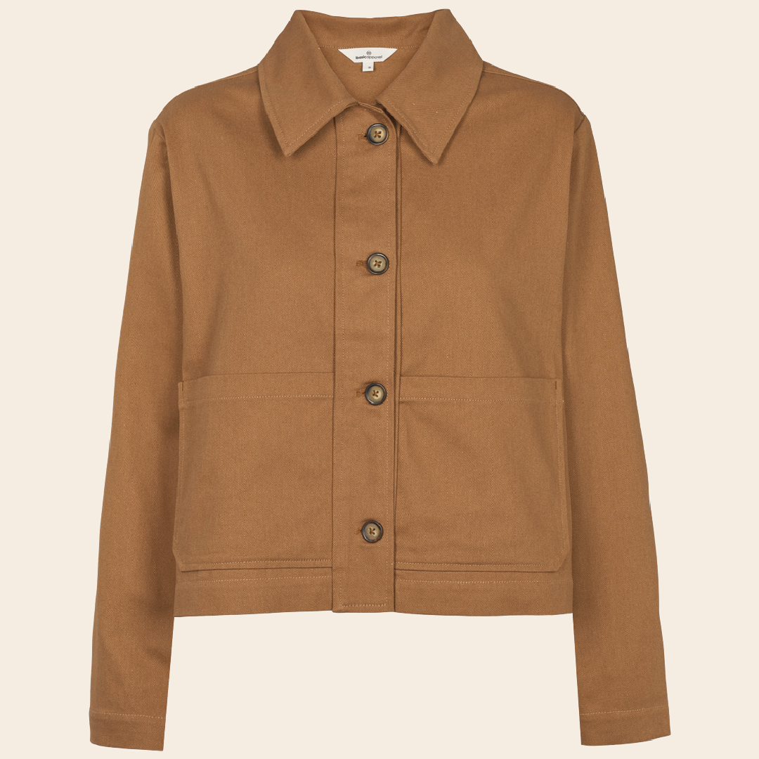 Basic Apparel blouse jas 'Lilla' - katoen