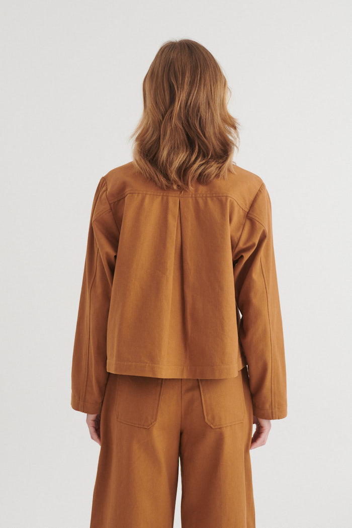 Basic Apparel blouse jas 'Lilla' - katoen