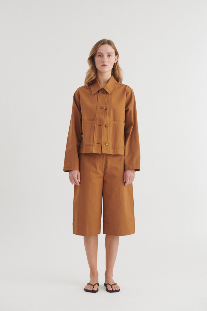 Basic Apparel blouse jas 'Lilla' - katoen