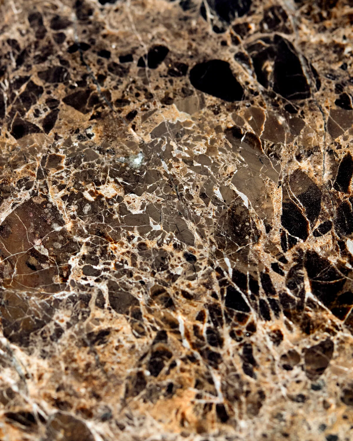 House Doctor tumbler 'Able' marble - brown