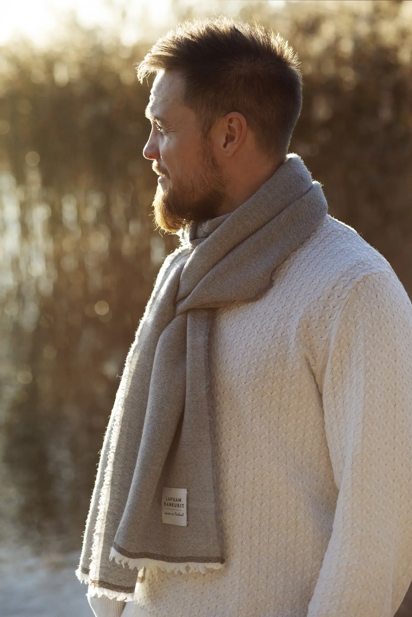 Lapuan Kankurit sjaal 'Viiru' merinowol