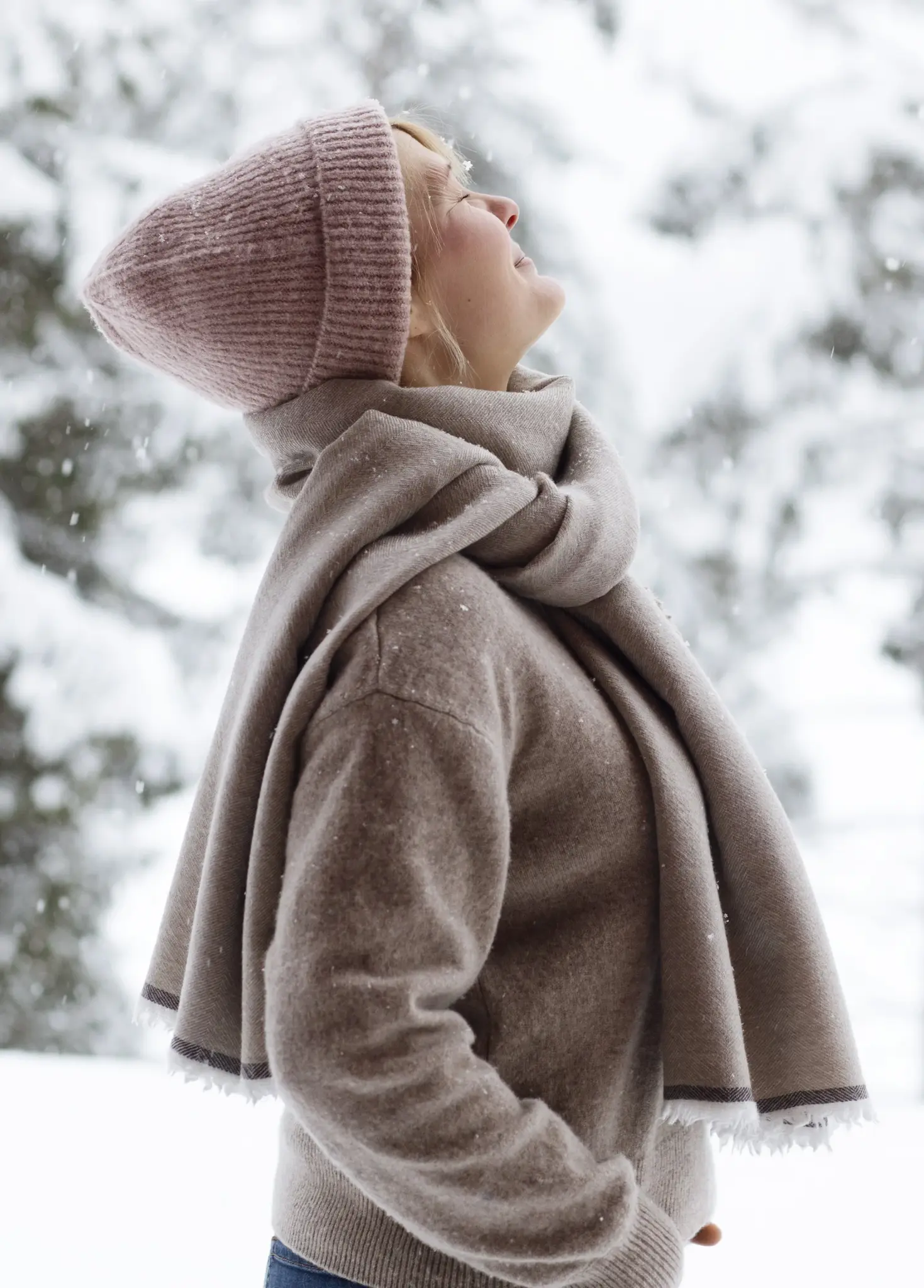 Lapuan Kankurit sjaal 'Viiru' merinowol