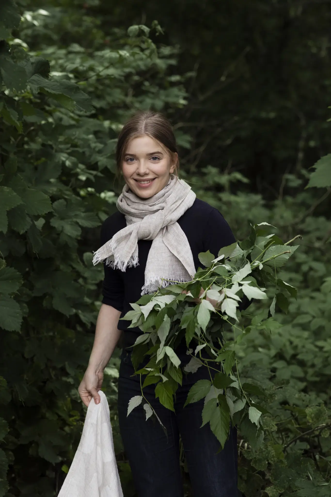 Lapuan Kankurit sjaal 'Lempi' linnen