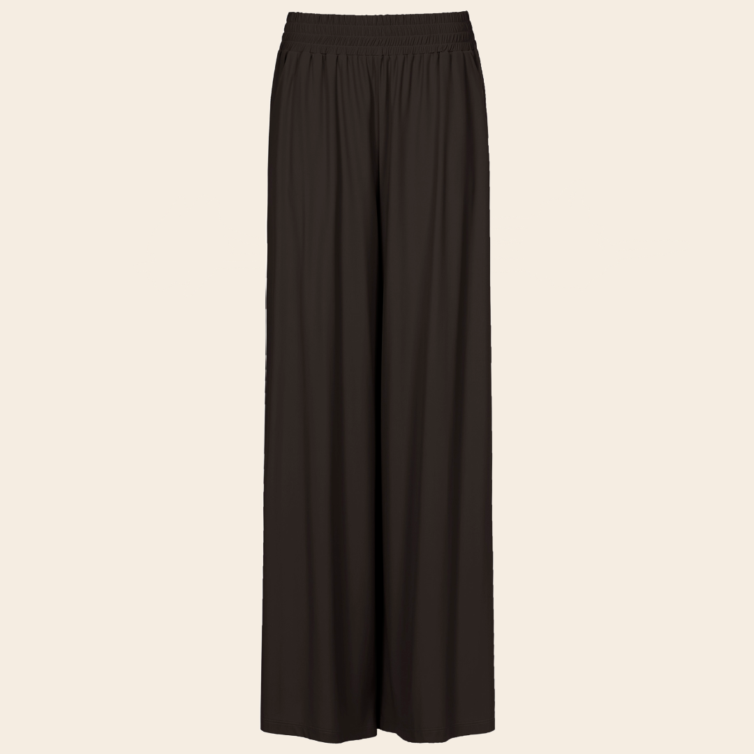 No Man's land broek travel jersey - espresso