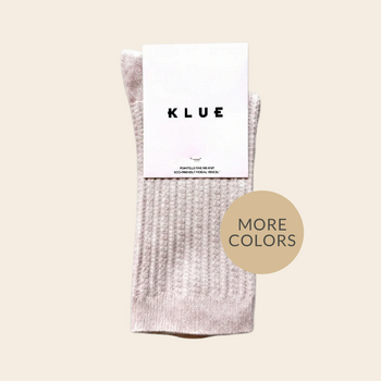 Klue pointelle knit socks - tencel