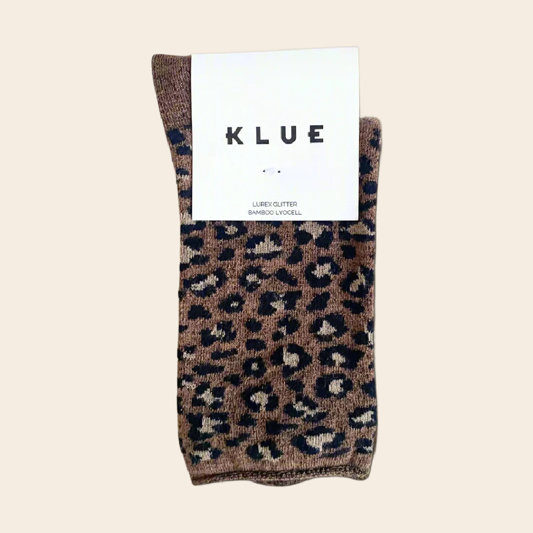 Klue lurex glitter socks - bamboe