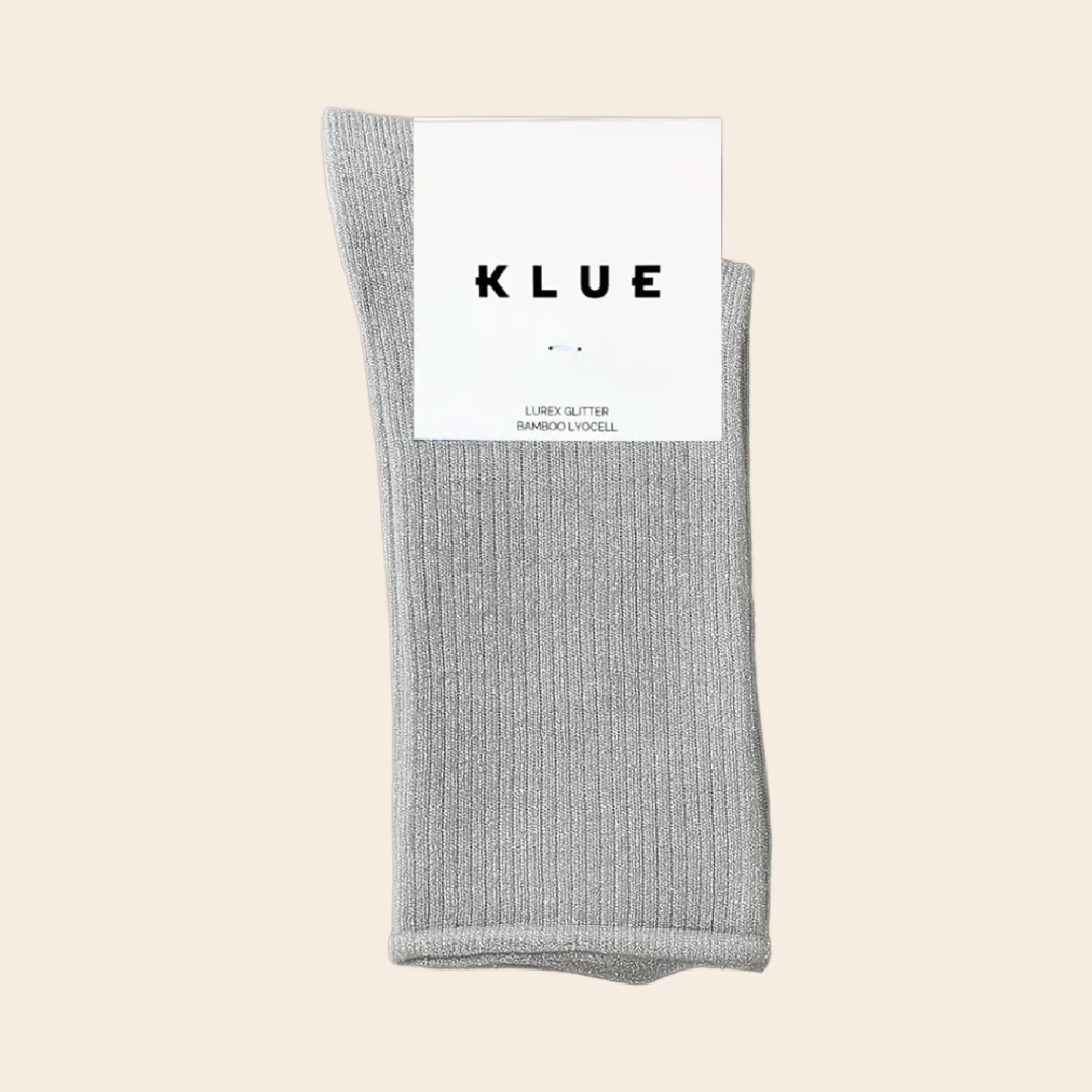 Klue lurex glitter socks - bamboe