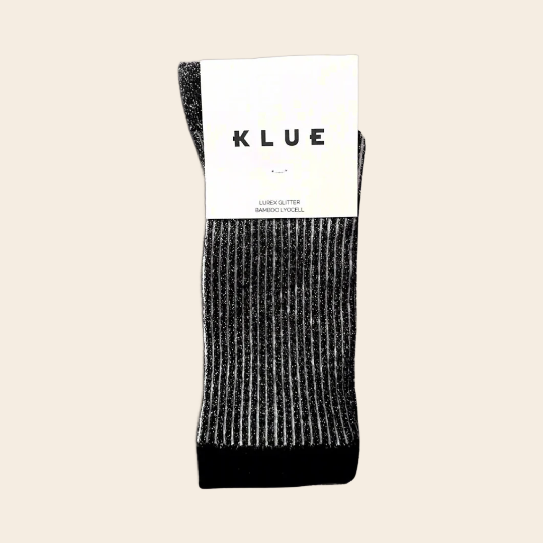 Klue lurex glitter socks - bamboe