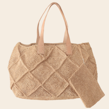 Tongasoa Copy of tas 'Maeve' tea - raffia