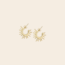 A Beautiful Story earrings ´Fierce´ goldplated