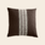 TineK Home kussenhoes 'Stripe' 55  linnen / viscose - mocca