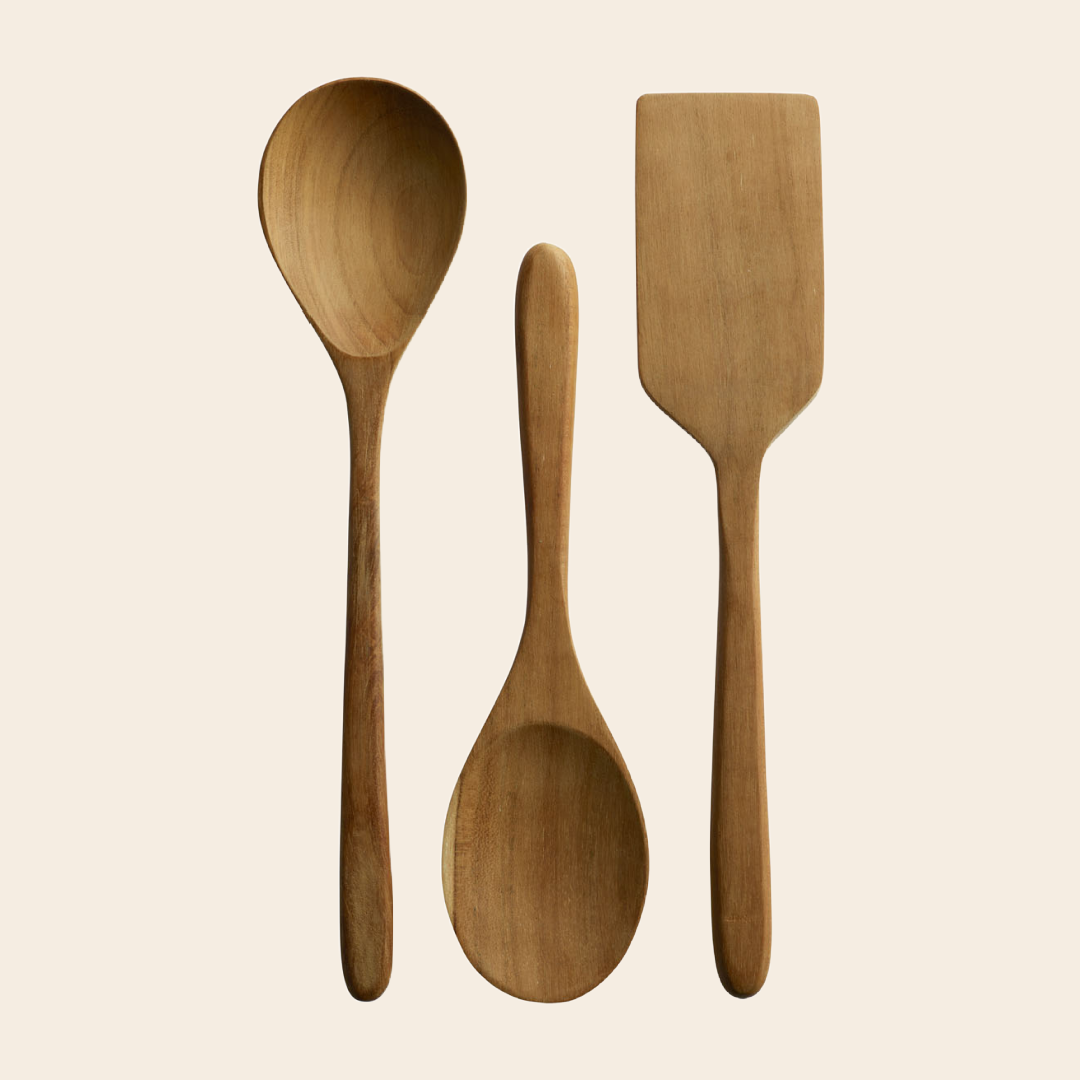 TineK Home spatel of opscheplepel - teak