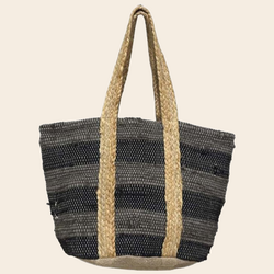 shopper 'Frida' jute / cotton - brown