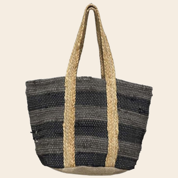 shopper 'Frida' jute / cotton - brown