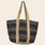shopper 'Frida' jute / cotton - brown