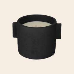 outdoor candle  'Brut' - concrete